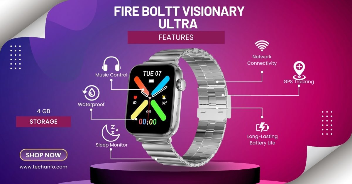 Fire Boltt Visionary Ultra Features